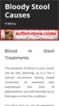 Mobile Screenshot of bloodystoolcauses.com